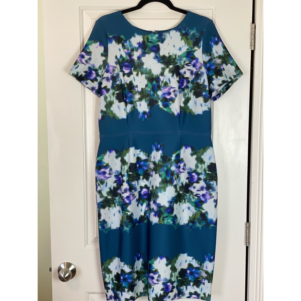 Worn Greenish Dress...Size 16